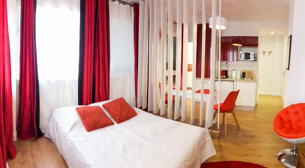 Studio rouge Ramblas Centre Toulouse Exterior foto
